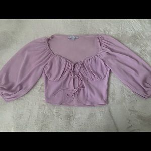 Lilac Blouse - Honey Boutique